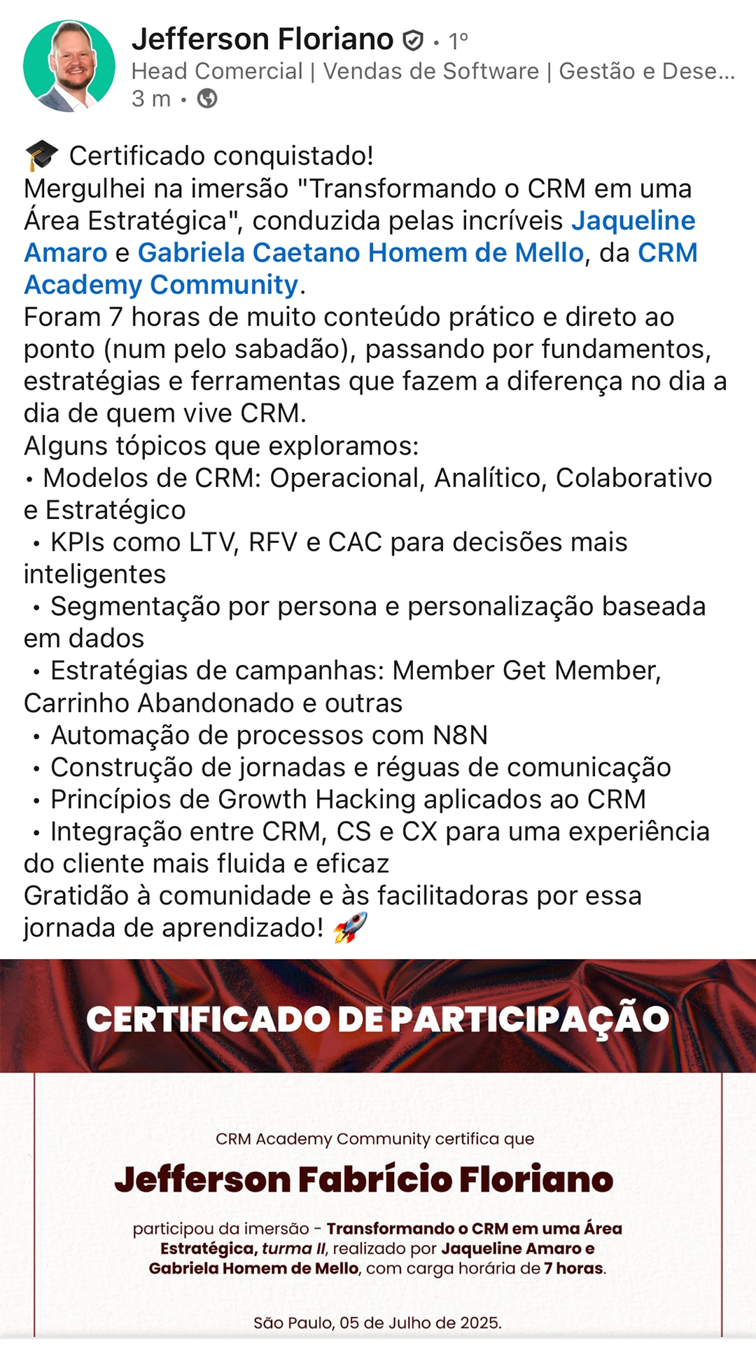 DEPOIMENTO 01